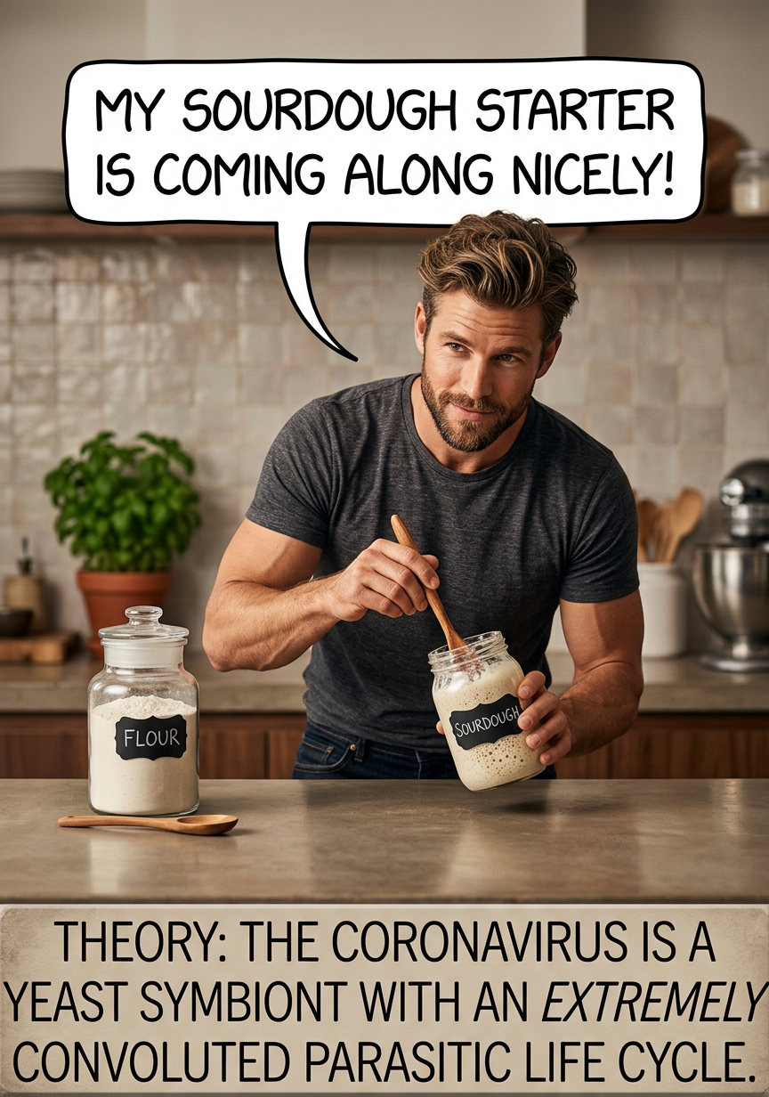 Once the lockdown is over, let's all get together and swap starters!