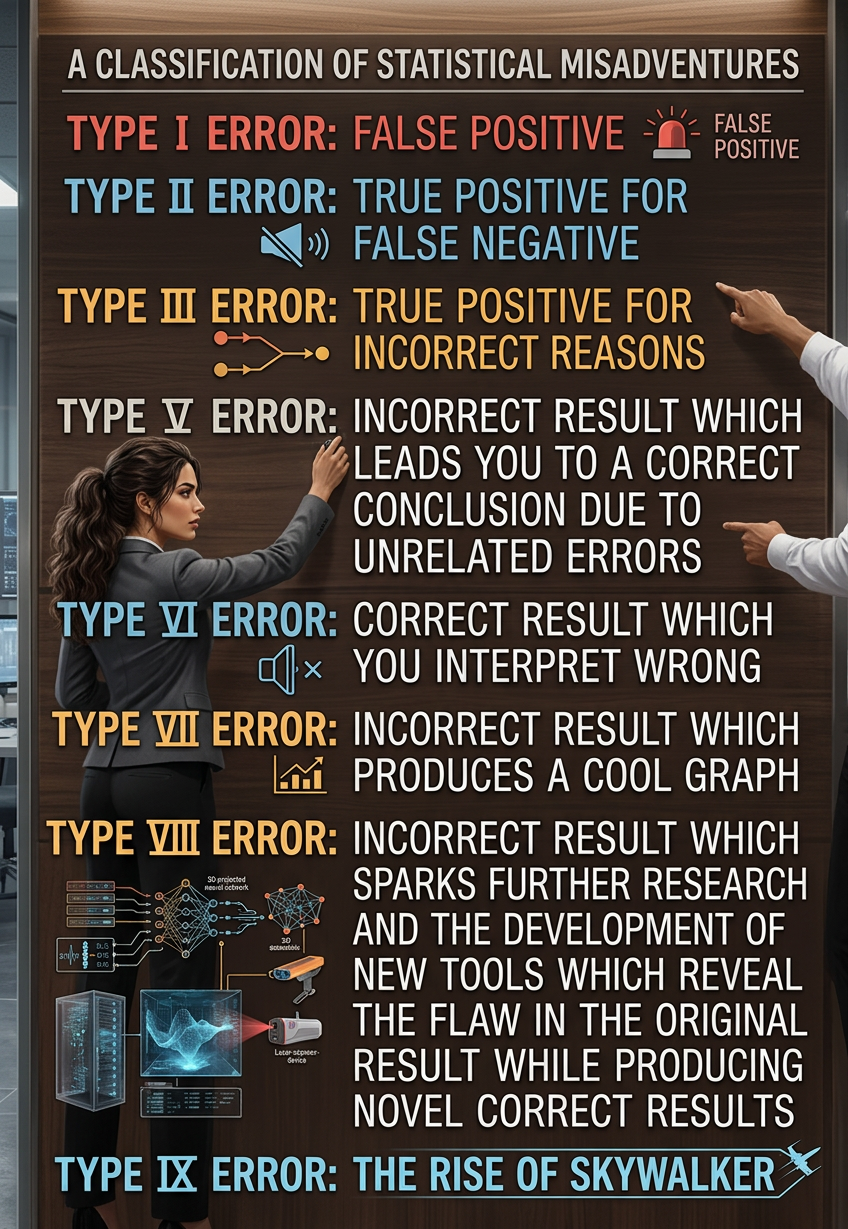 Type IIII error: Mistaking tally marks for Roman numerals