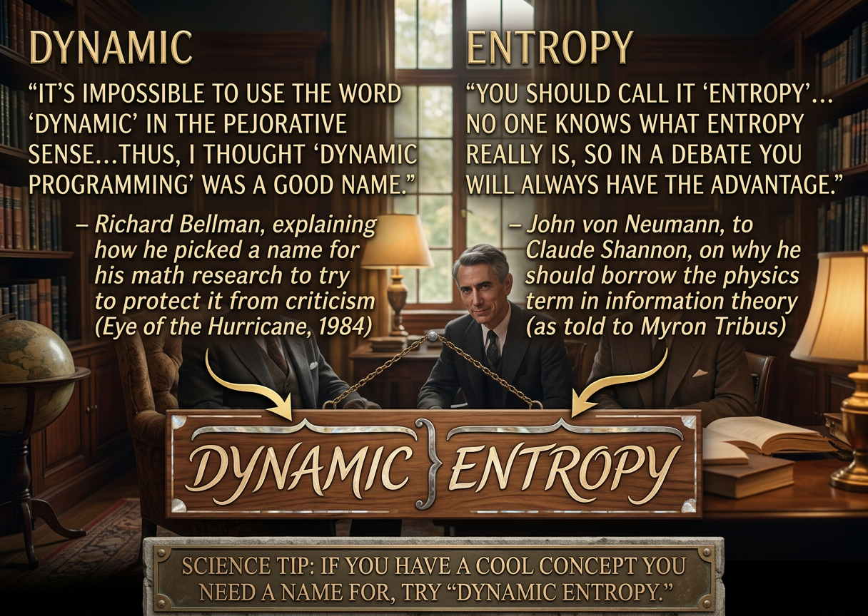 Despite years of effort by my physics professors to normalize it, deep down I remain convinced that 'dynamical' is not really a word.