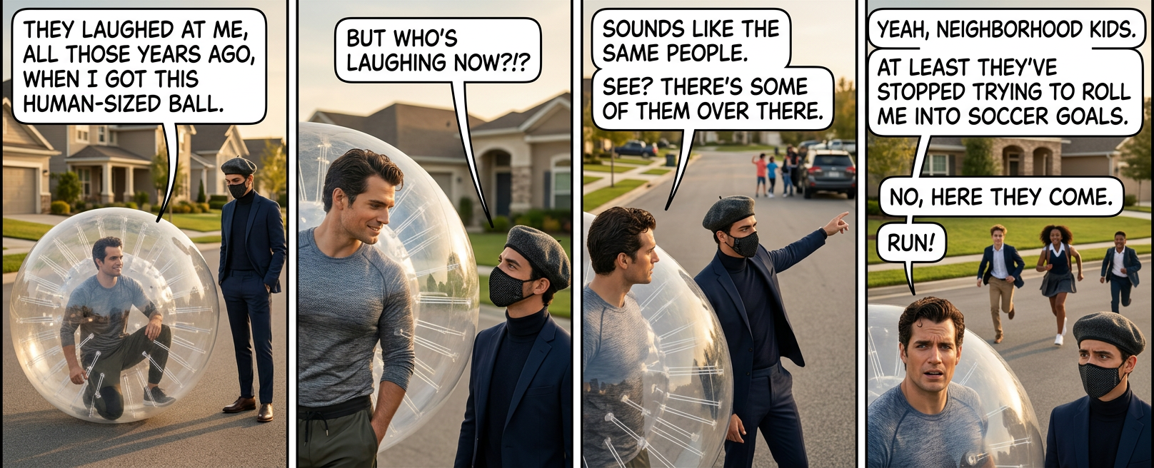 The worst is being teased by responsible, mask-wearing teens. They even spritz the hamster ball with disinfectant before rolling it, carefully avoiding the filter vents.