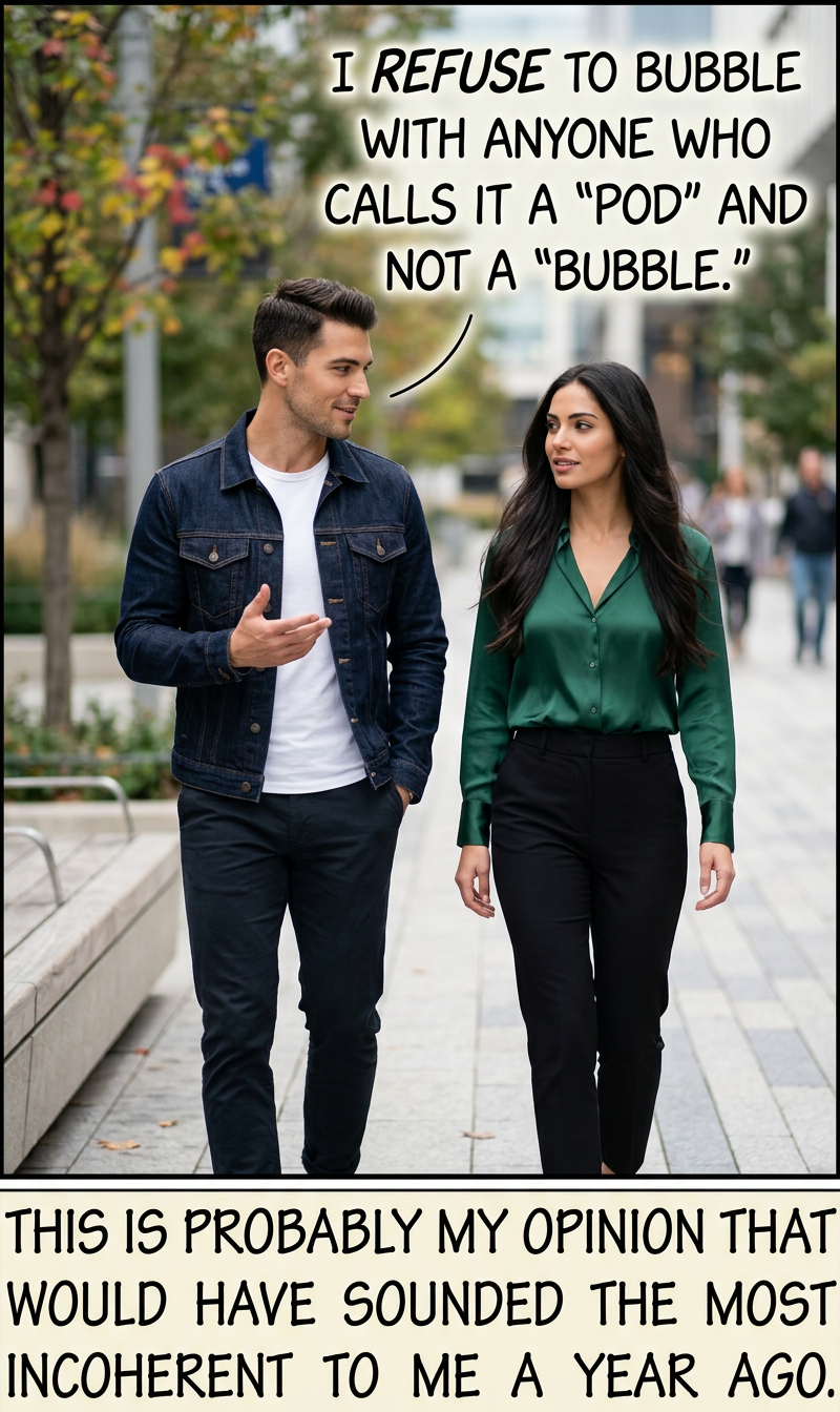 Canada's travel restrictions on the US are 99% about keeping out COVID and 1% about keeping out people who say 'pod.'