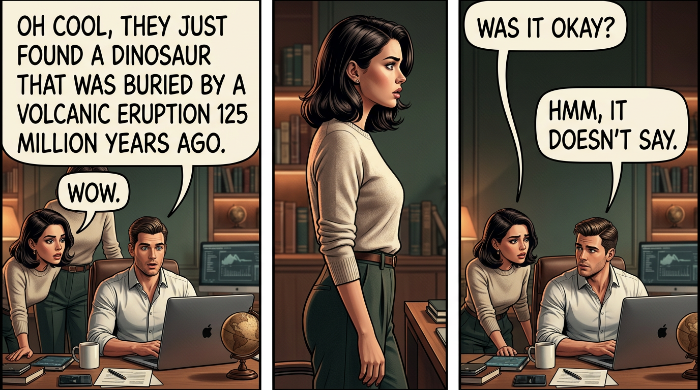 Phylogeneticists are working on identifying and notifying its next of kin.