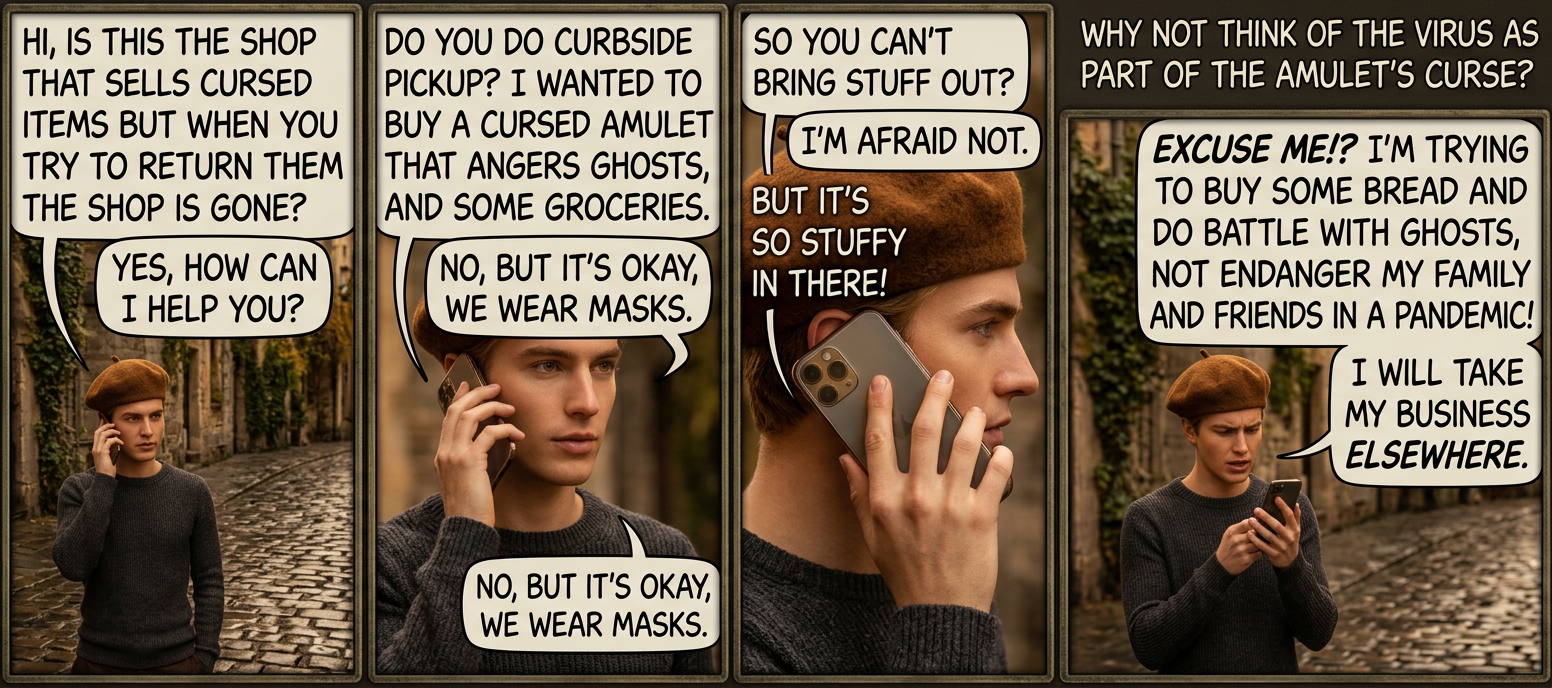 The state has had so many contact tracers disappear into that shop that they've had to start a contact tracer tracing program.