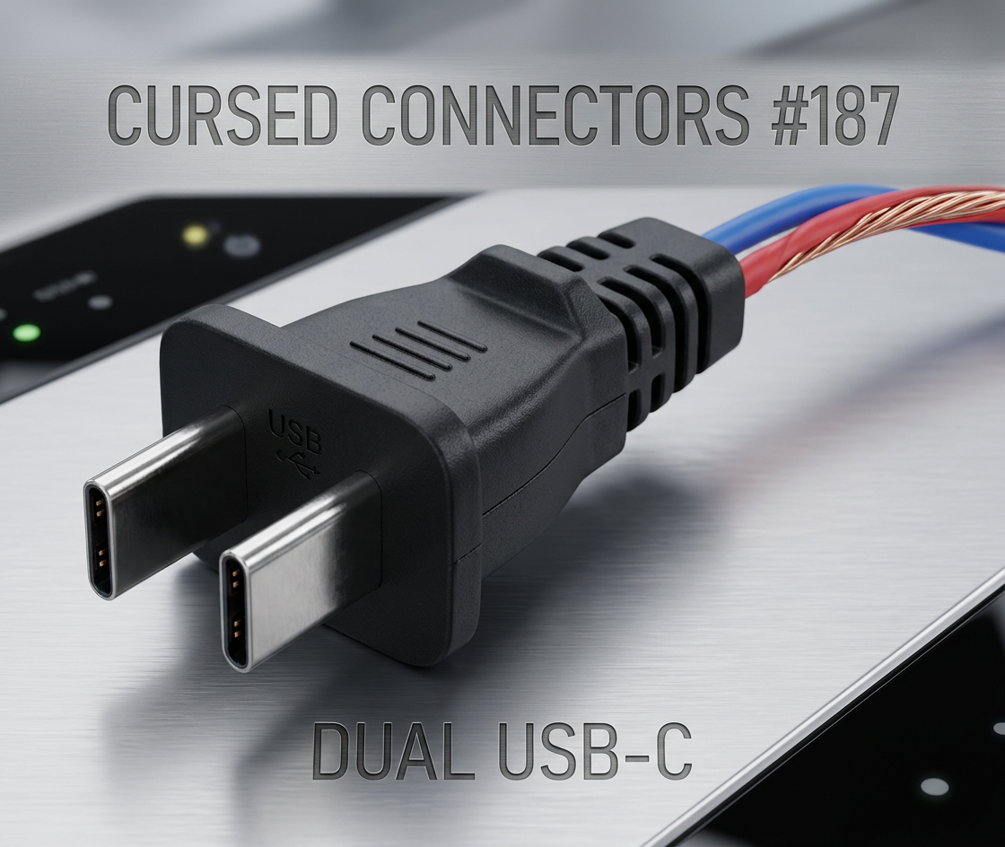 Small devices use two-prong USB-AC, but there's also a three-prong version with a USB-B plug as the ground.