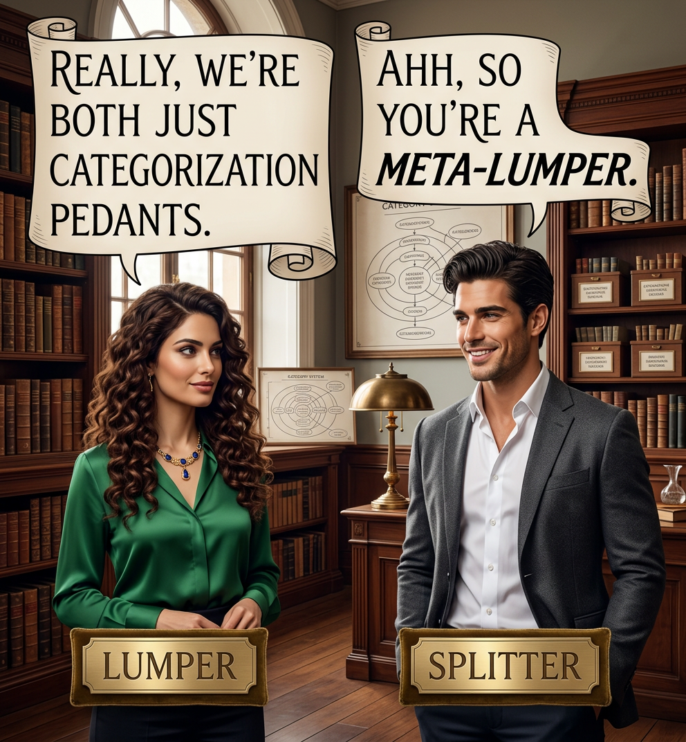 Anna Karenina is a happy family lumper and unhappy family splitter.