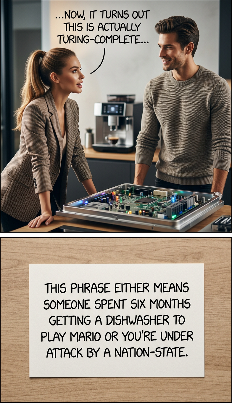 Thanks to the ForcedEntry exploit, your company's entire tech stack can now be hosted out of a PDF you texted to someone.