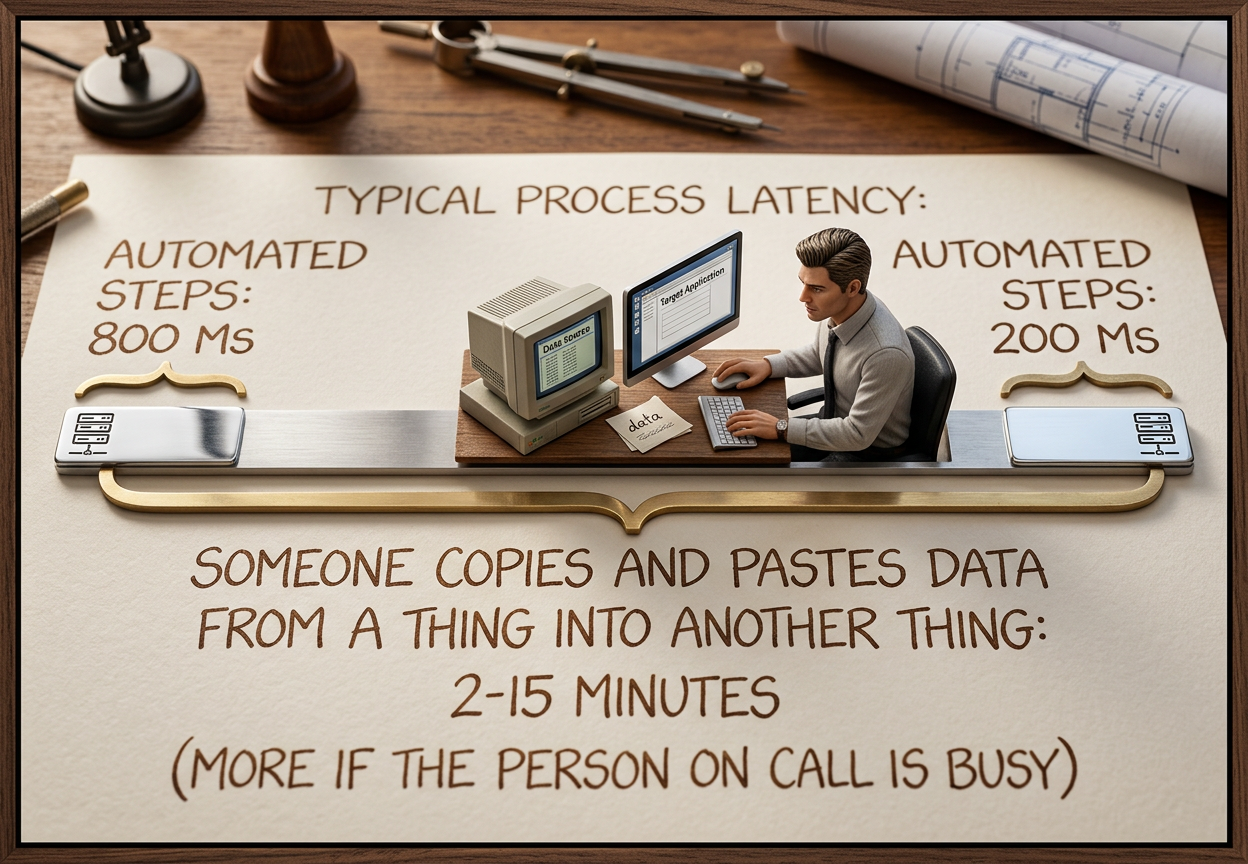 Each SCAPDFATIAT point increases the chance that the process will involve the phrase 'by the next business day.'