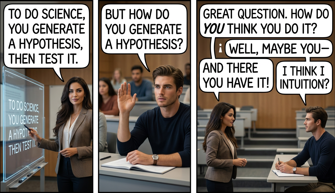 Frazzled scientists are requesting that everyone please stop generating hypotheses for a little bit while they work through the backlog.