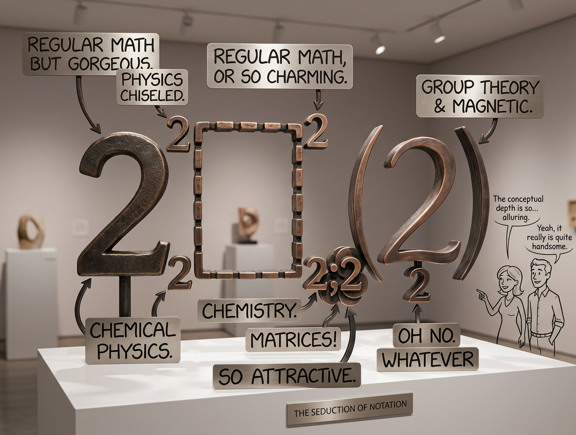 It's like sigma summation notation, except instead of summing the argument over all values of i, you 2 the argument over all values of 2.