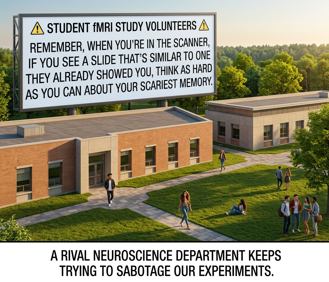 [other side] If the first word of an instruction you're given starts with the same letter as your crush's name, for that step imagine the experimenter is your crush.