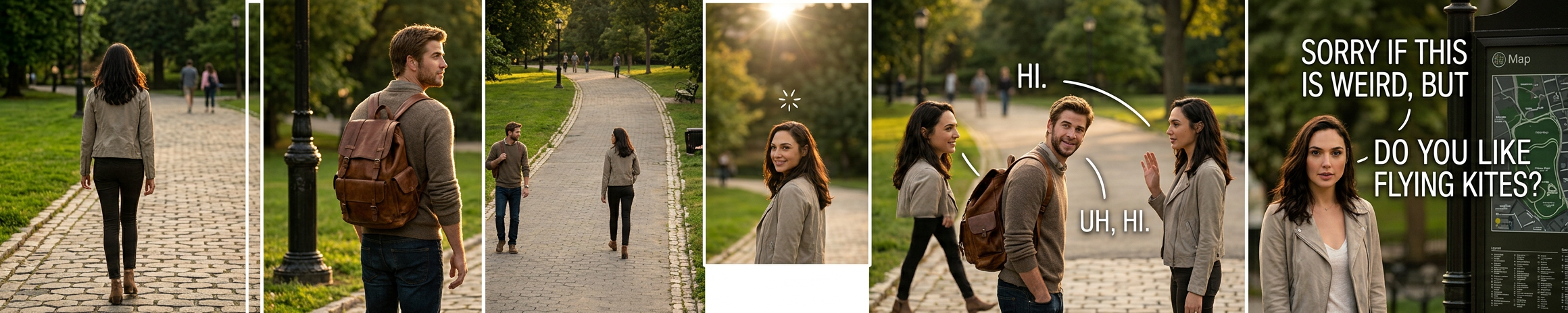 I wonder what percentage of not-obviously-busy people on the street would say yes to kite-flying with a stranger.  This looks like a job for Science!
