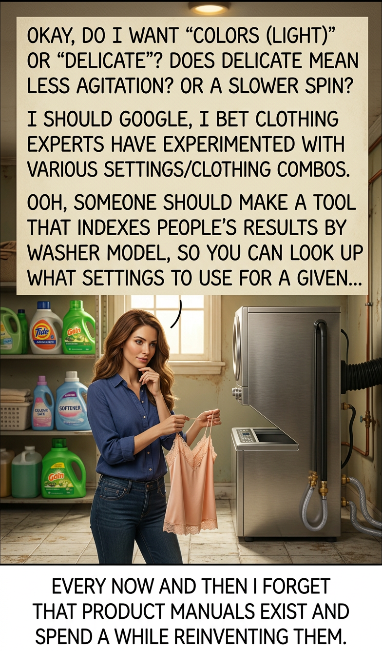 I guess the engineers who built my dishwasher MIGHT have some insight into how to load it, but instead of reading the booklet they gave me, it seems easier to experiment for years and then get in arguments so heated that I get banned from Quora.