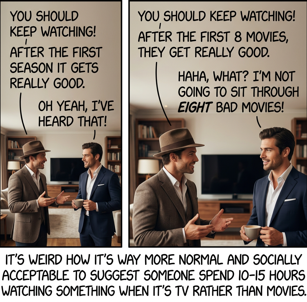 At least there's a general understanding all around that Doctor Who is its own thing.