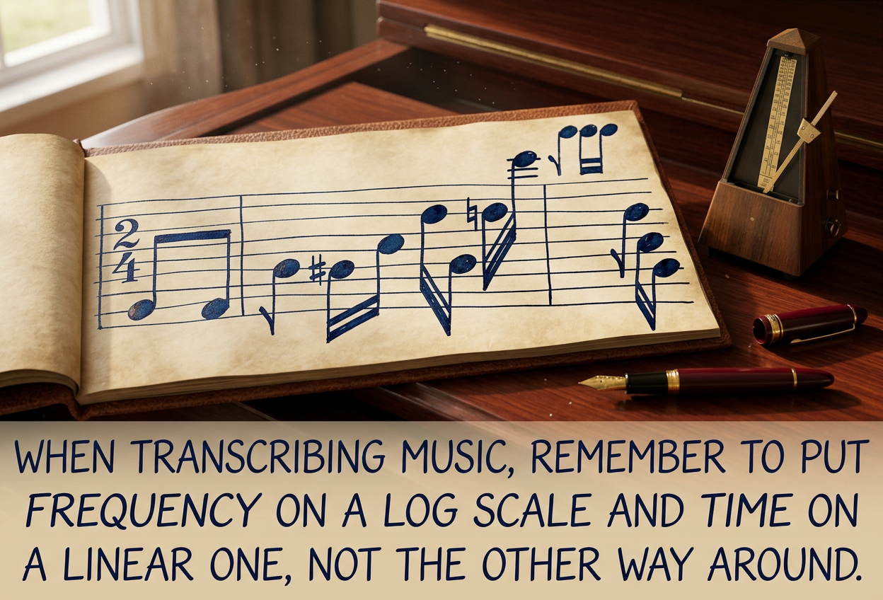 In the Hall of the Mountain King was accidentally composed on log/log paper.