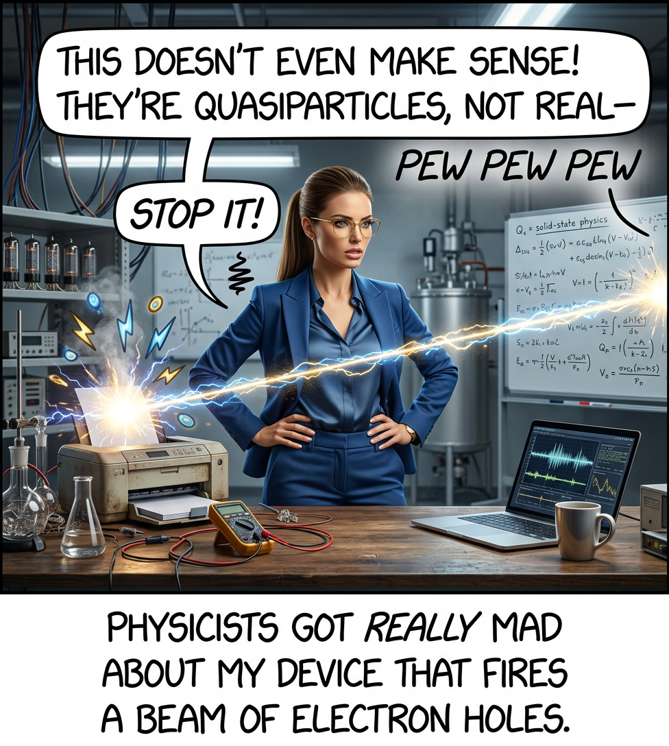 They tried to report me to the authorities, but because I had the device they couldn't charge me.