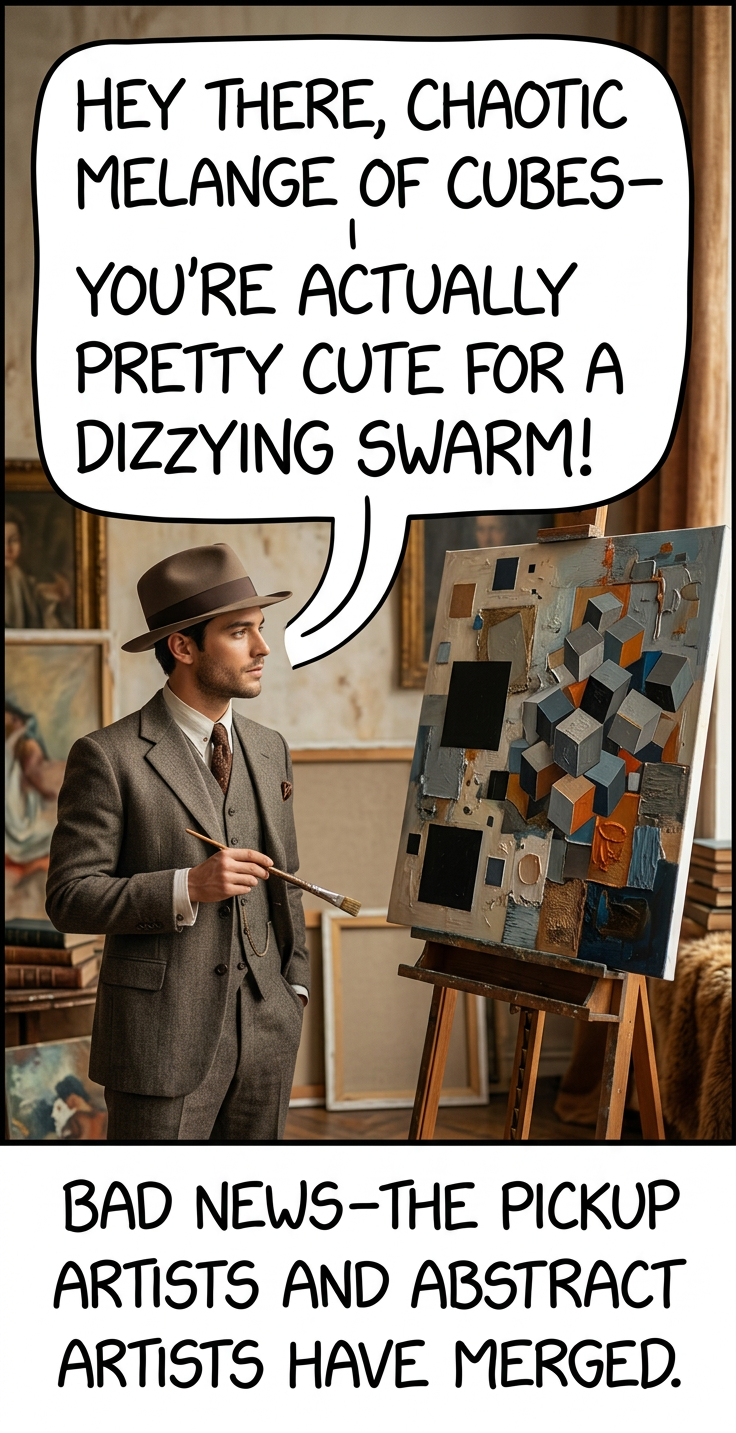 Escape Artist Frees Self From Conversation With Pickup Artist