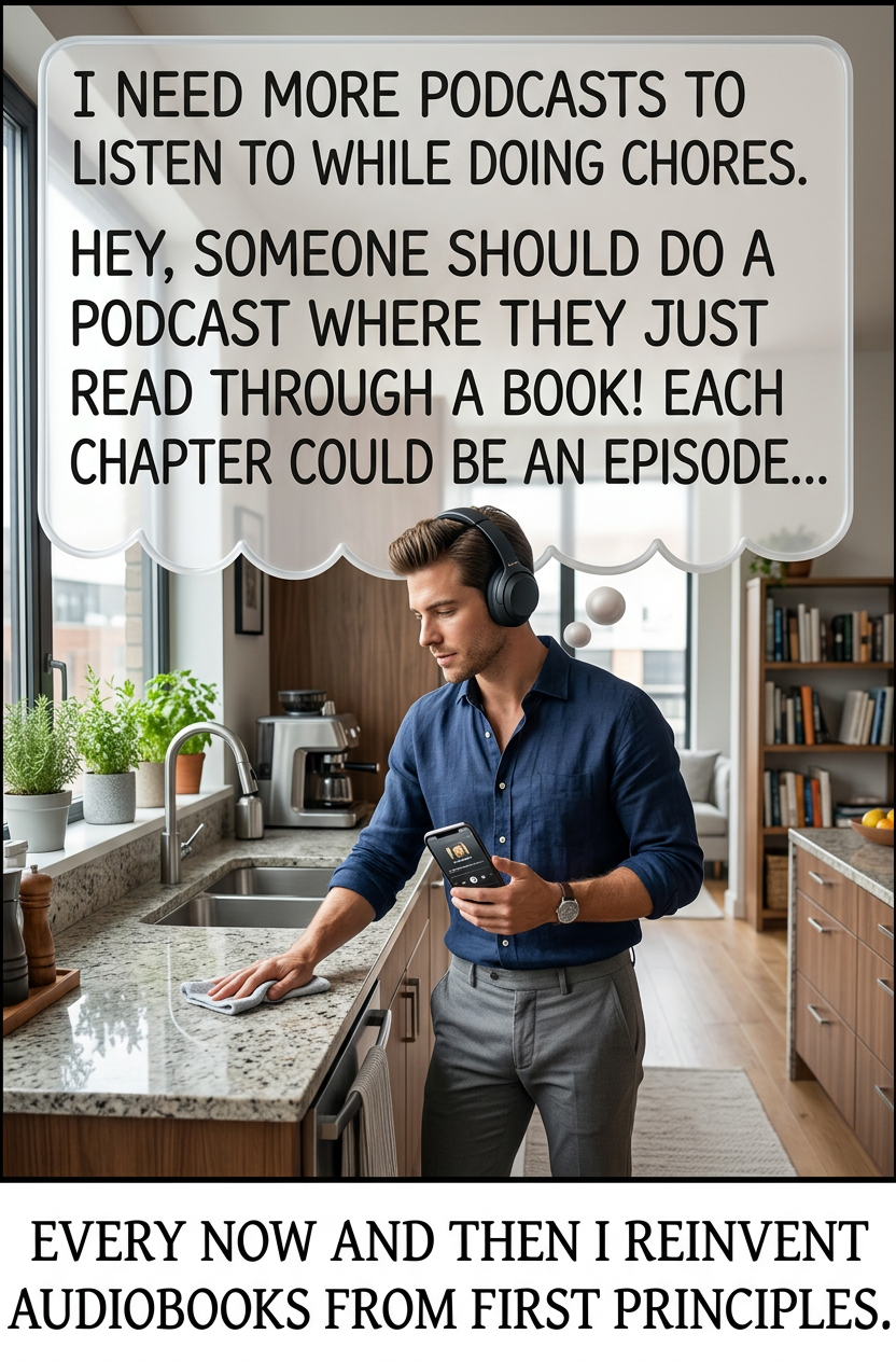 I've been working my way through this 1950s podcast by someone named John Tolkien called 'Lord of the Rings'--it's a deep dive into this fictional world he created. Good stuff, really bingeable!