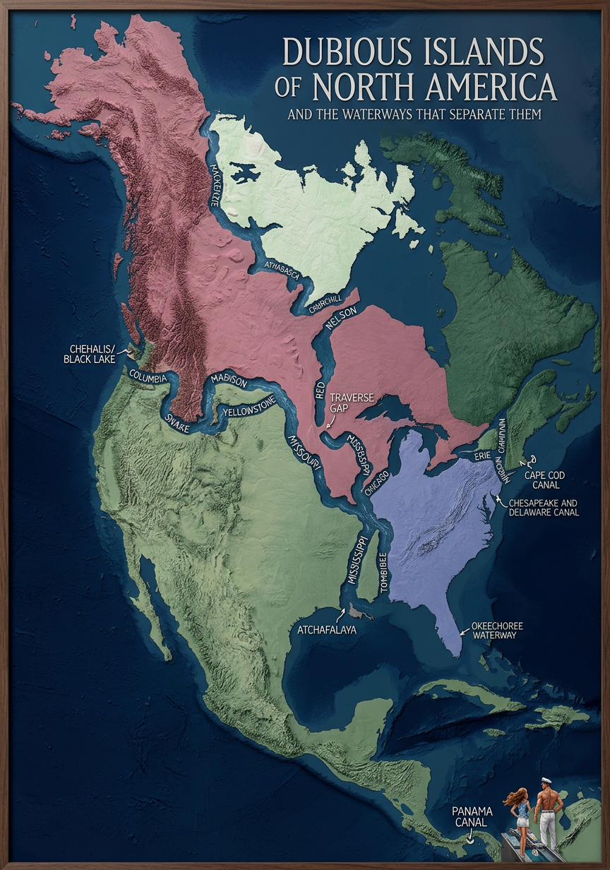 Running for office in Minnesota on the single-issue platform 'dig a permanent channel through the Traverse Gap because it will make this map more satisfying.'