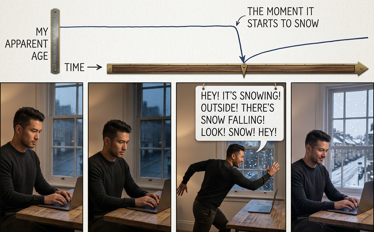 For someone who has ostensibly outgrown staying up late waiting for Santa, I do spend an awful lot of time refreshing websites to see if packages are here yet.