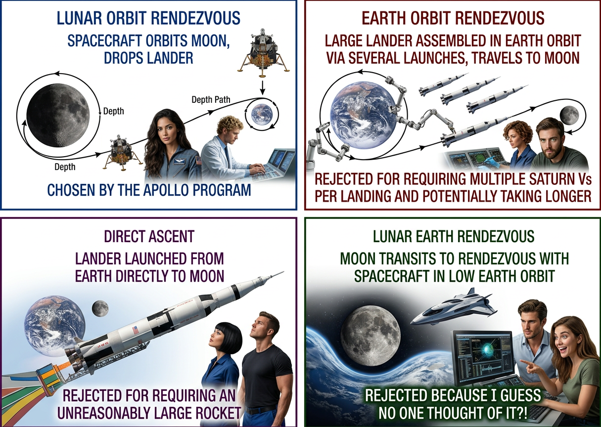 If you pick a low enough orbit, it gives you a lot of freedom to use a lightweight launch vehicle such as a stepladder.