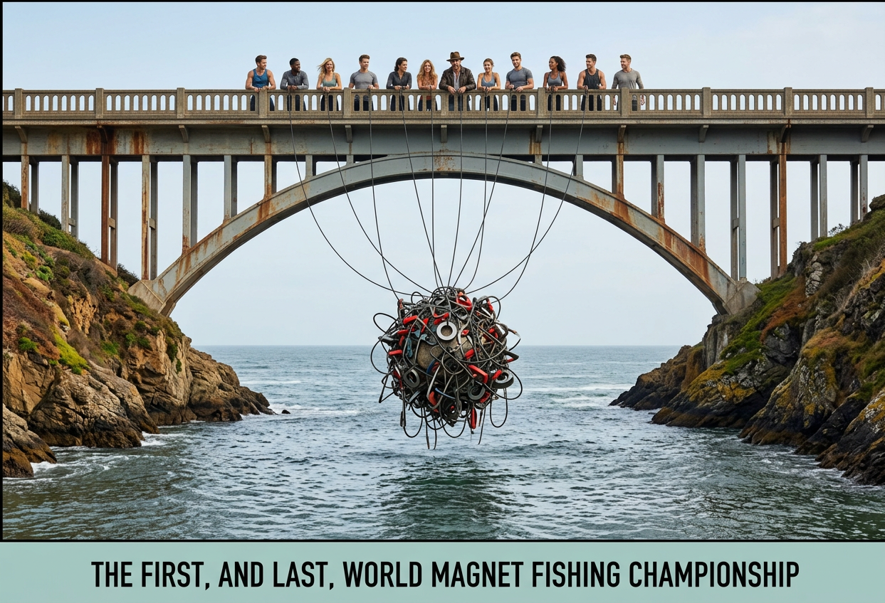 The ten-way tie was judged a ten-way tie, so no one won the grand prize, a rare fishing monopole.