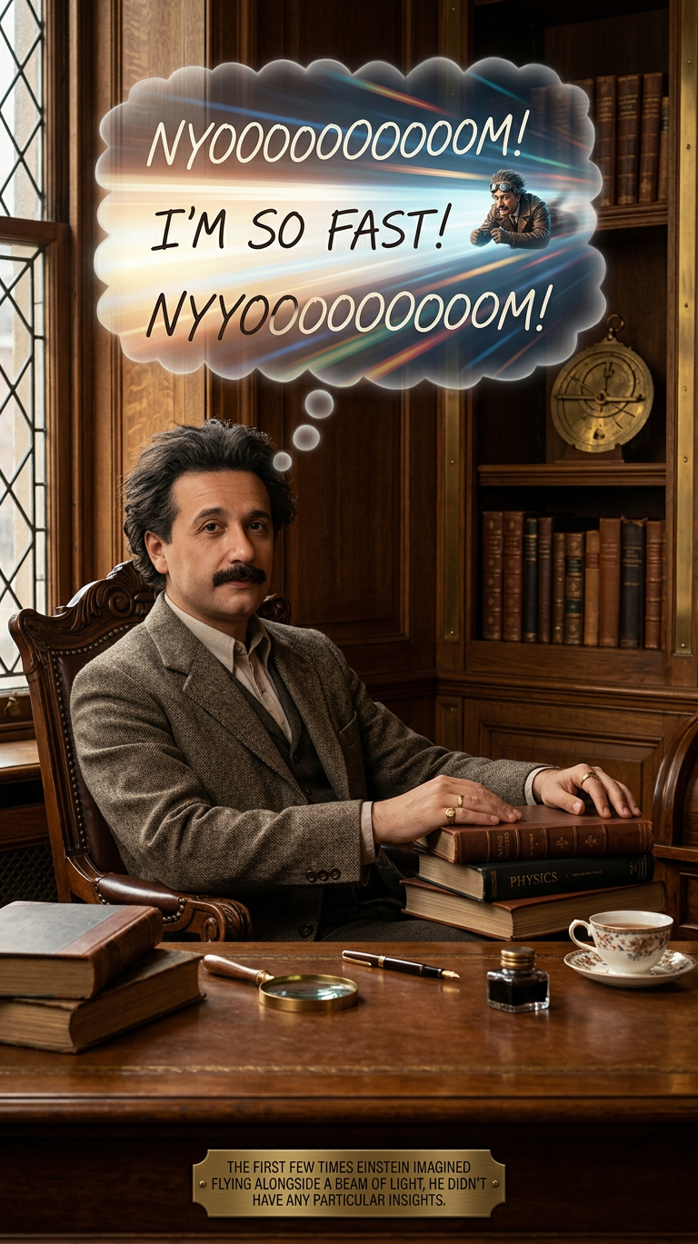 Einstein's theories solved a longstanding mystery about Mercury: Why it gets so hot. "It's because," he pointed out, "the sun is right there."