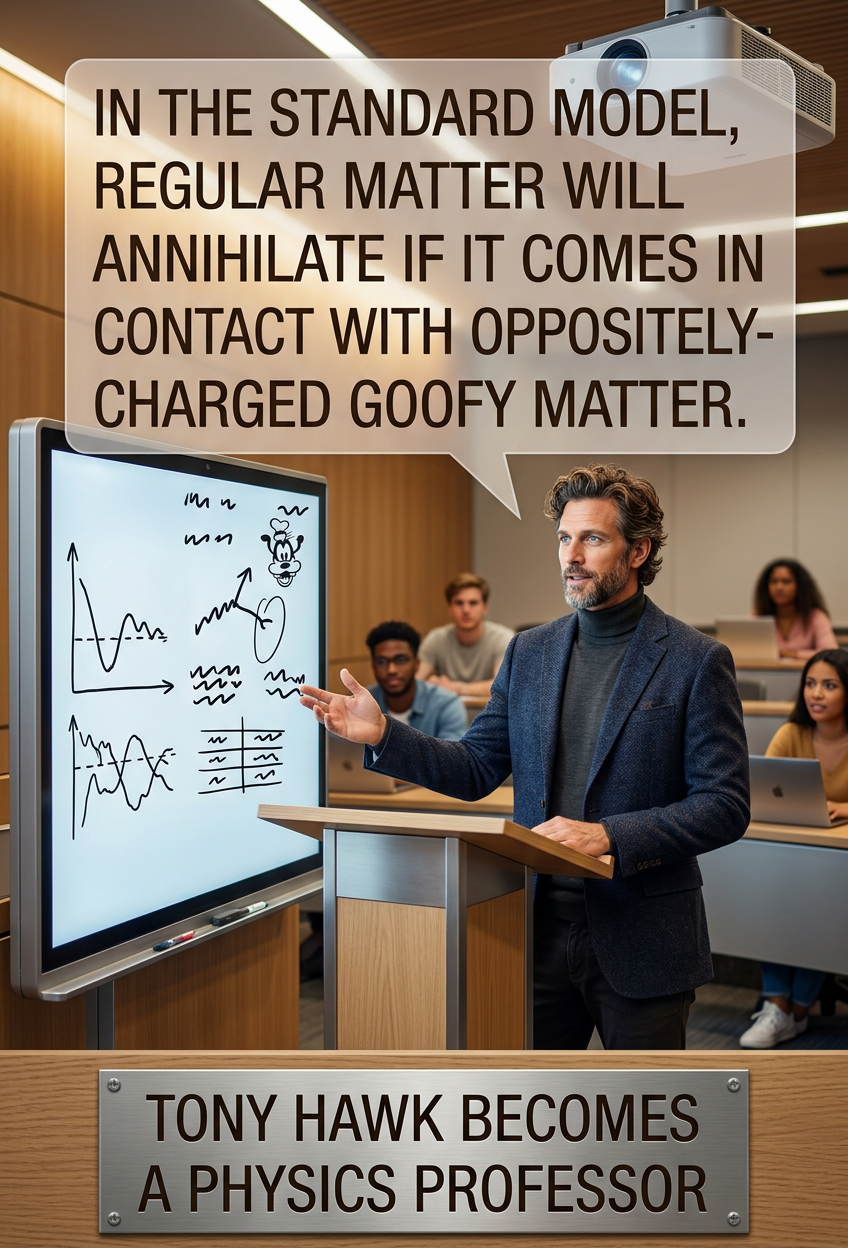 He was the first person to land a 900, which is especially impressive because pulling off a half-integer spin requires obeying Fermi-Dirac statistics.