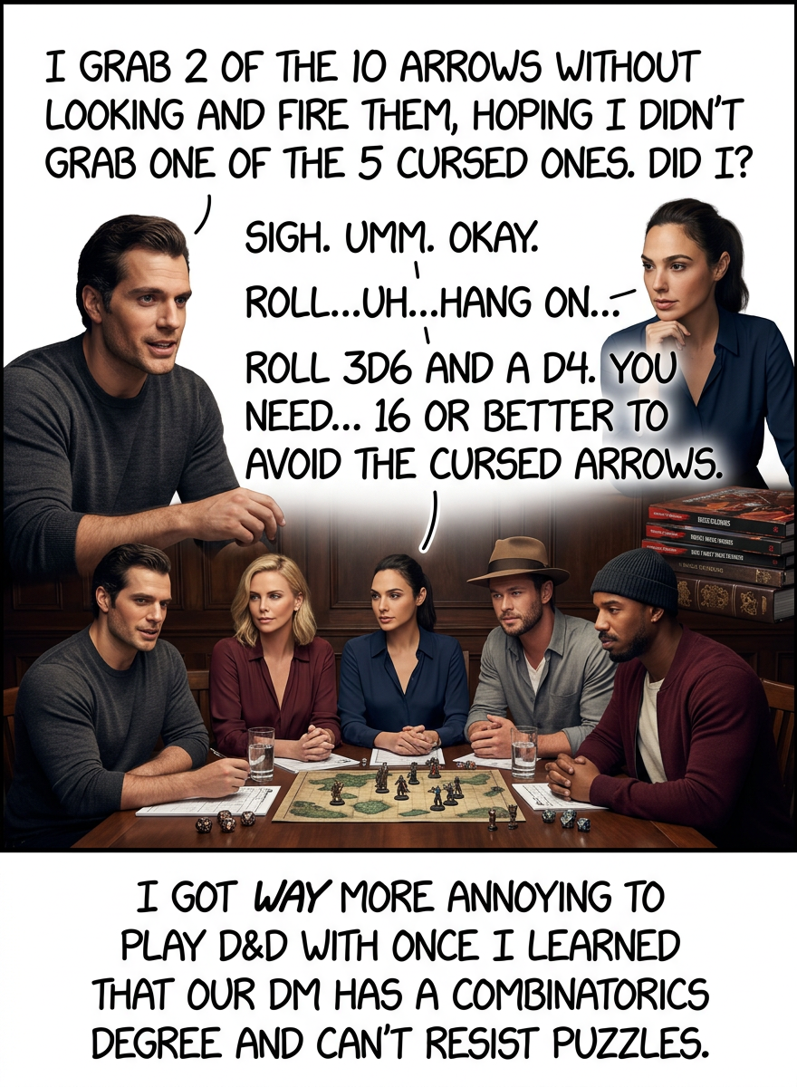 Look, you can't complain about this after giving us so many scenarios involving N locked chests and M unlabeled keys.