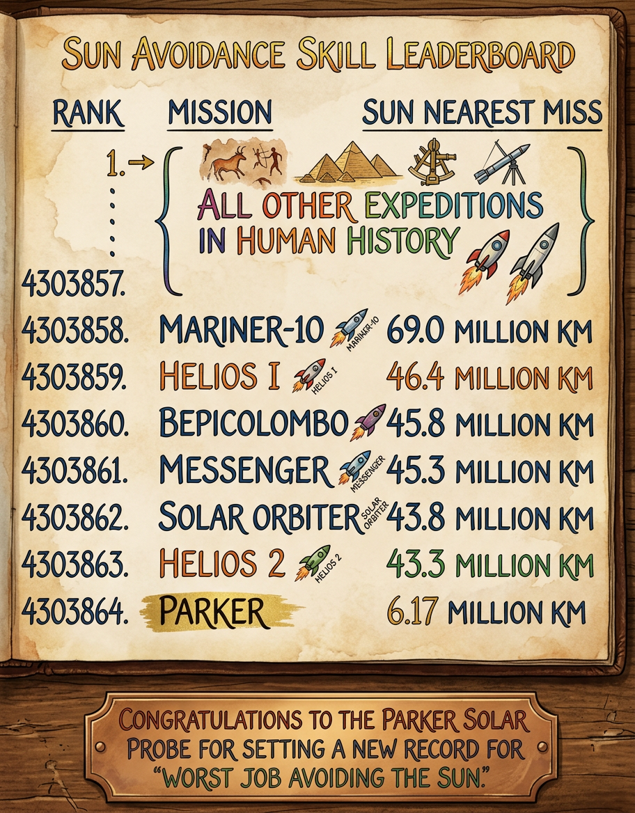 C'mon, ESA Solar Orbiter team, just give the Parker probe a LITTLE nudge at aphelion. Crash it into the sun. Fulfill the dream of Icarus. It is your destiny.