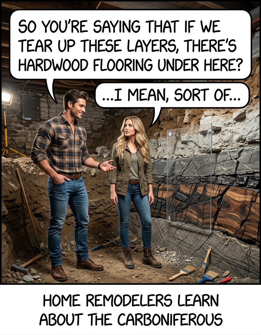 They may technically have been softwoods at some point, but they definitely aren't now.