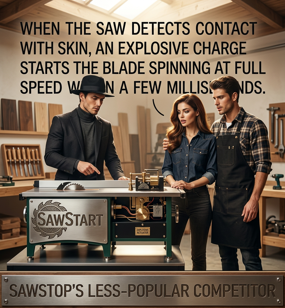 Unfortunately, SawStart is one-use-only. Once started, the blade cannot be stopped, and must be replaced with a fresh blade while the running one is carefully disposed of.