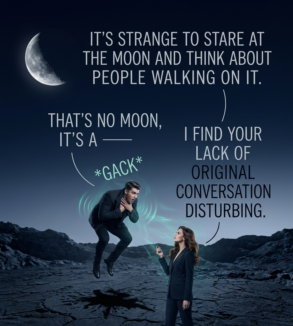 Unfortunately for her, real Star Wars fans are attracted to a gal with a good force choke.