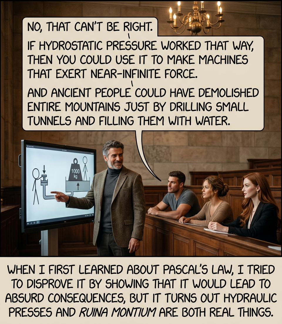 Reductio ad absurdum fails when reality is absurd.