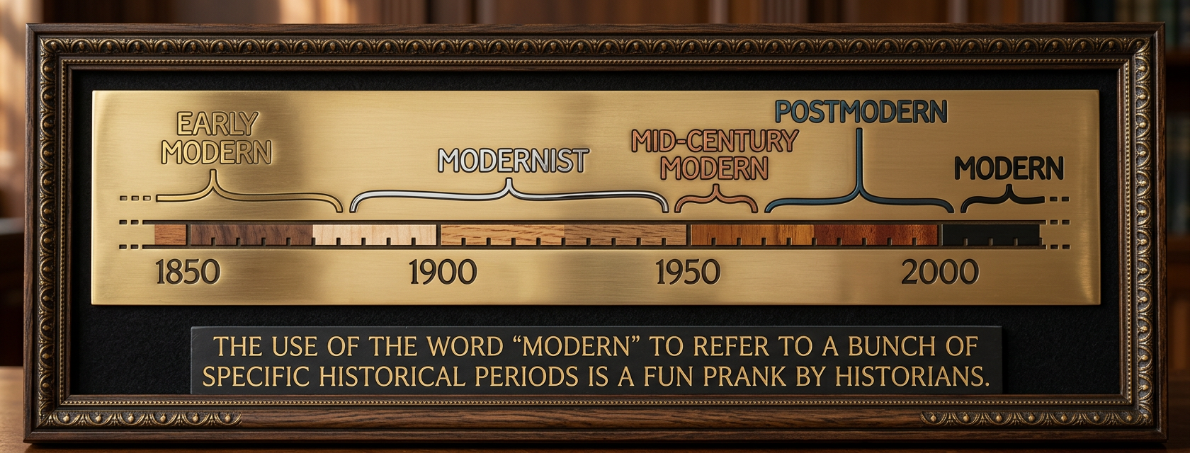 Scholars are still debating whether the current period is post-postmodern or neo-contemporary.
