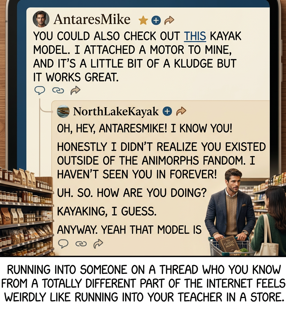 Hey, so did you ever finish your video series about Cassie and the caterpillar morph? I loved the first three, but never ... no, sorry, I get it, this isn't the place. Sorry! Sorry.