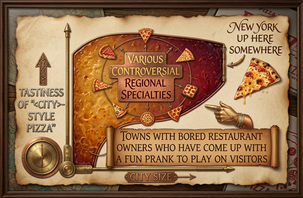 If you want to see true audacity, do an image search for 'Altoona-style pizza.'