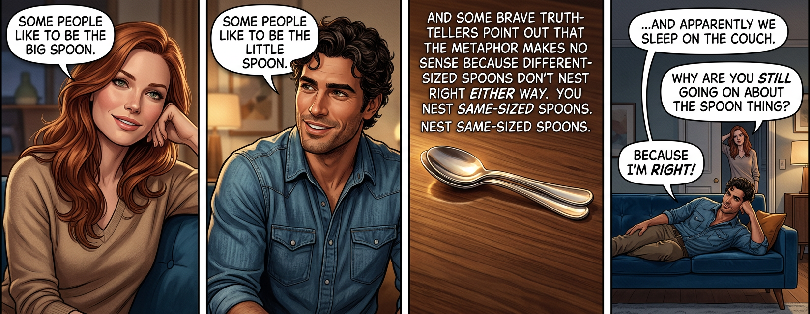 Are you the annoying spoon or the sleepy spoon?