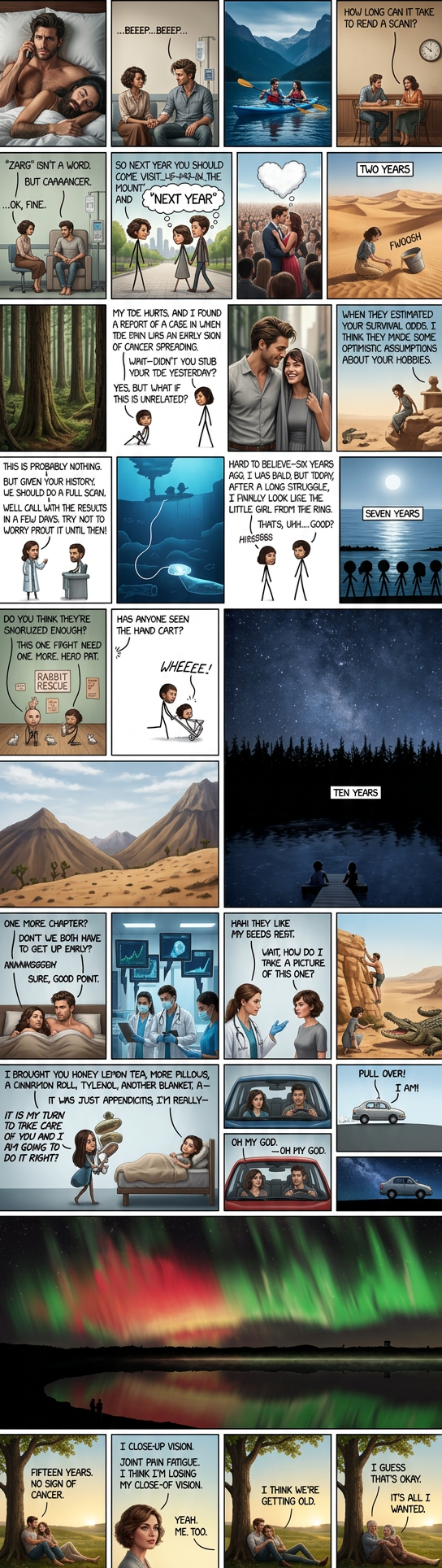 "Want to feel old?" "Yes."