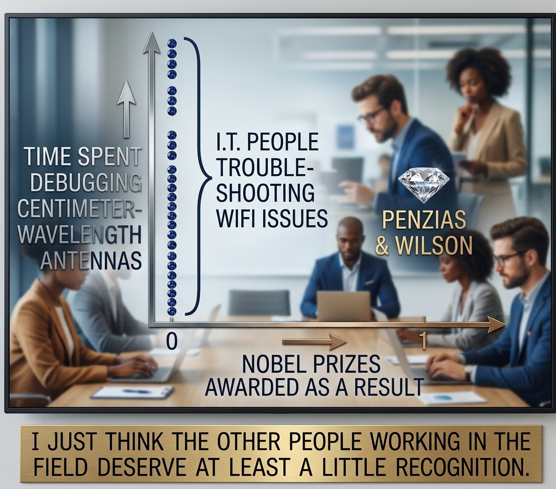 Yes, the cosmic microwave background is great, but what about the earthly microwave foreground?