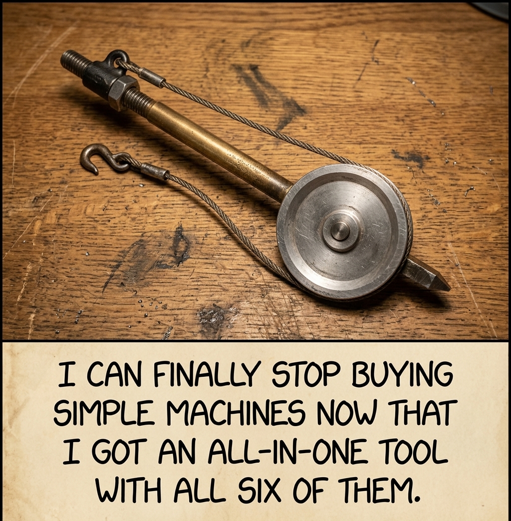 It's hard to decide which simple machine system to invest in. DeWalt makes a great lever and inclined plane, but I hear Milwaukee's wheel-and-axles are really good.