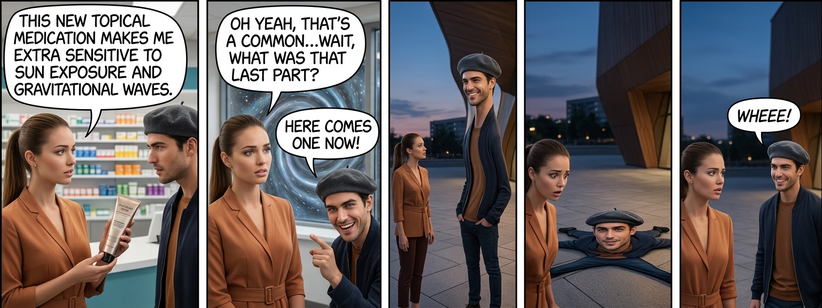 Brace yourself--the chirp gets pretty weird.