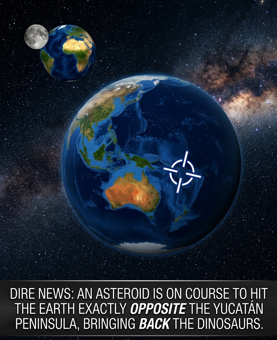 Paleontologists have long worried that the dinosaurs blasted into space 66 million years ago will one day complete their orbits and fall back down.