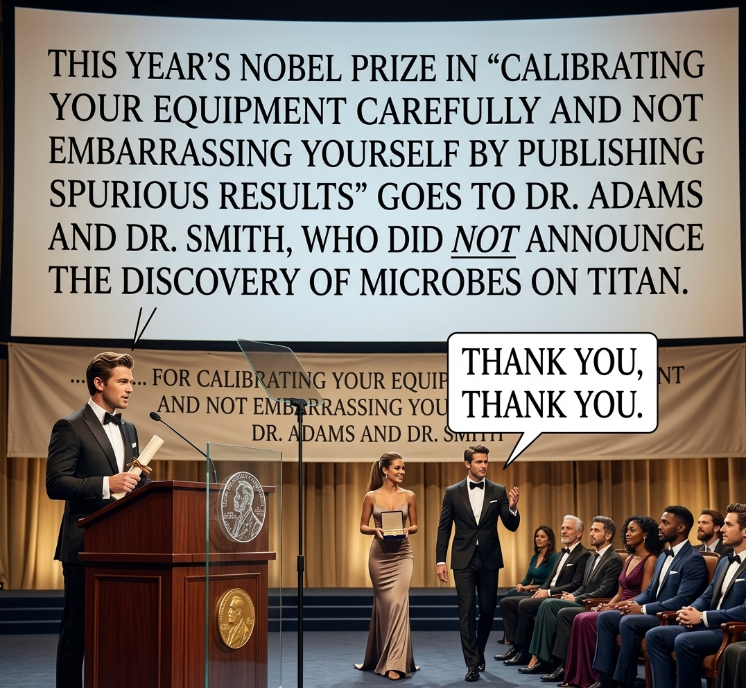 We would like to once again apologize to Dr. Jones for last year's mistaken announcement. We should really have double-checked the envelope for this award in particular.