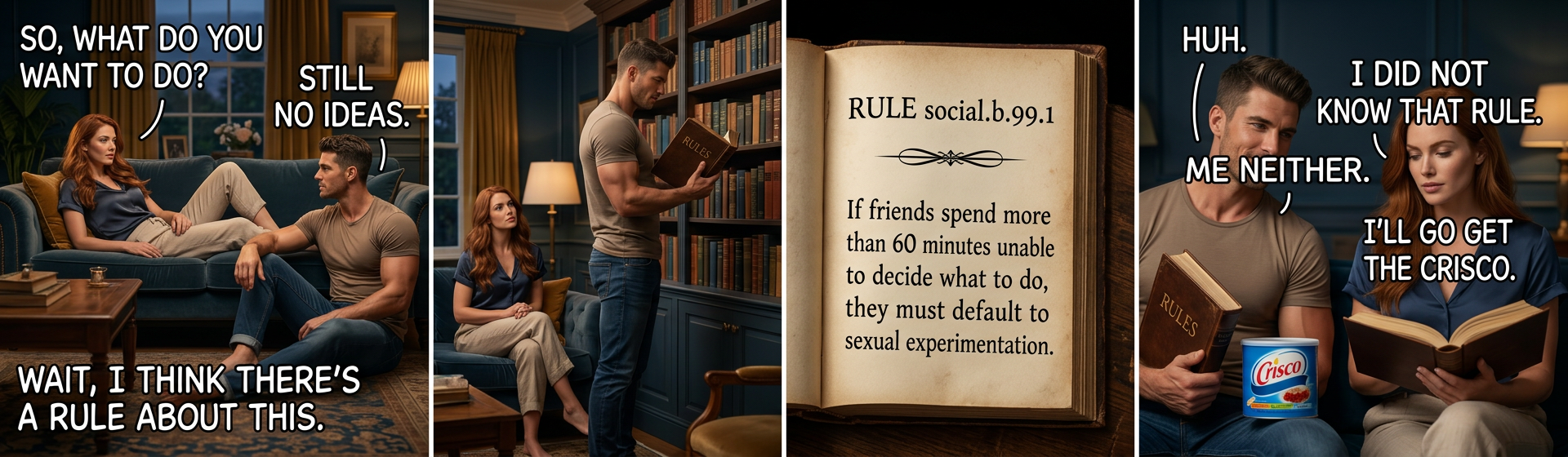 Hey, I don't make the rules.  It's in the book.
