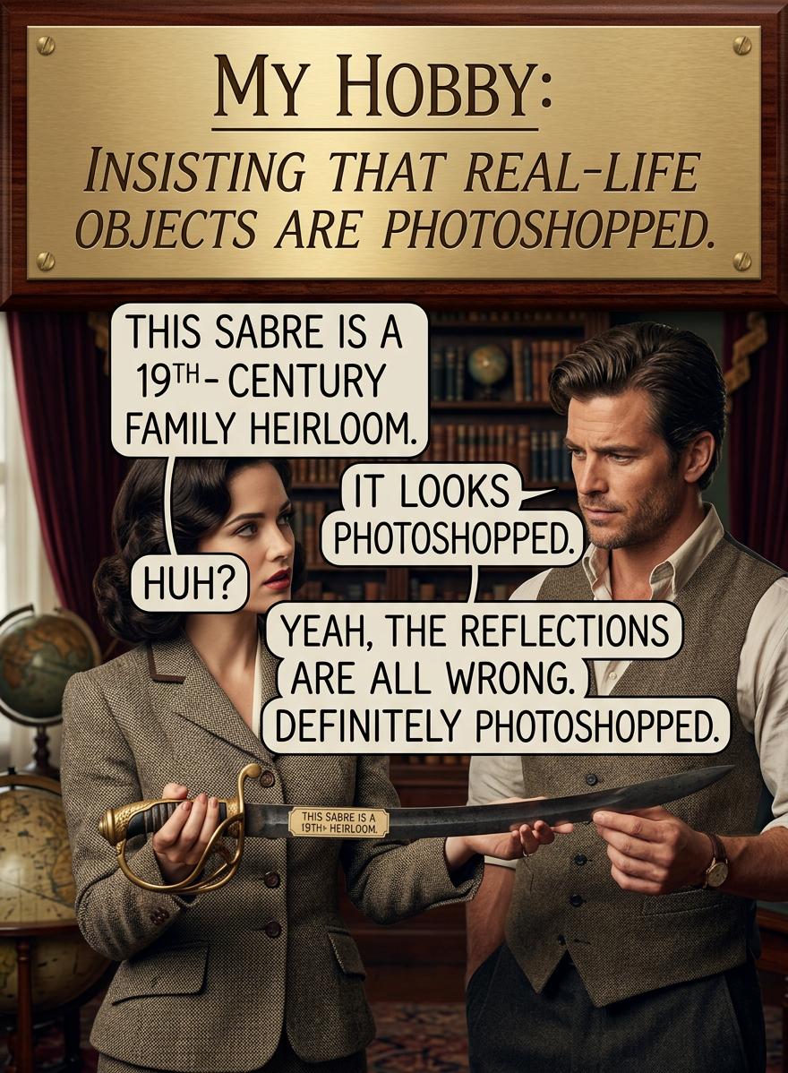 When I look into your eyes, I see JPEG artifacts.  I can tell by the pixels that we're wrong for each other.