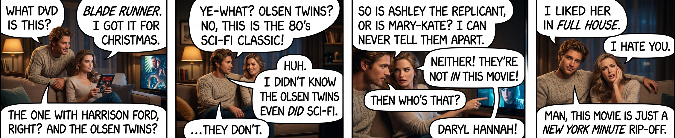 Blade Runner: Classic, but incredibly slow.