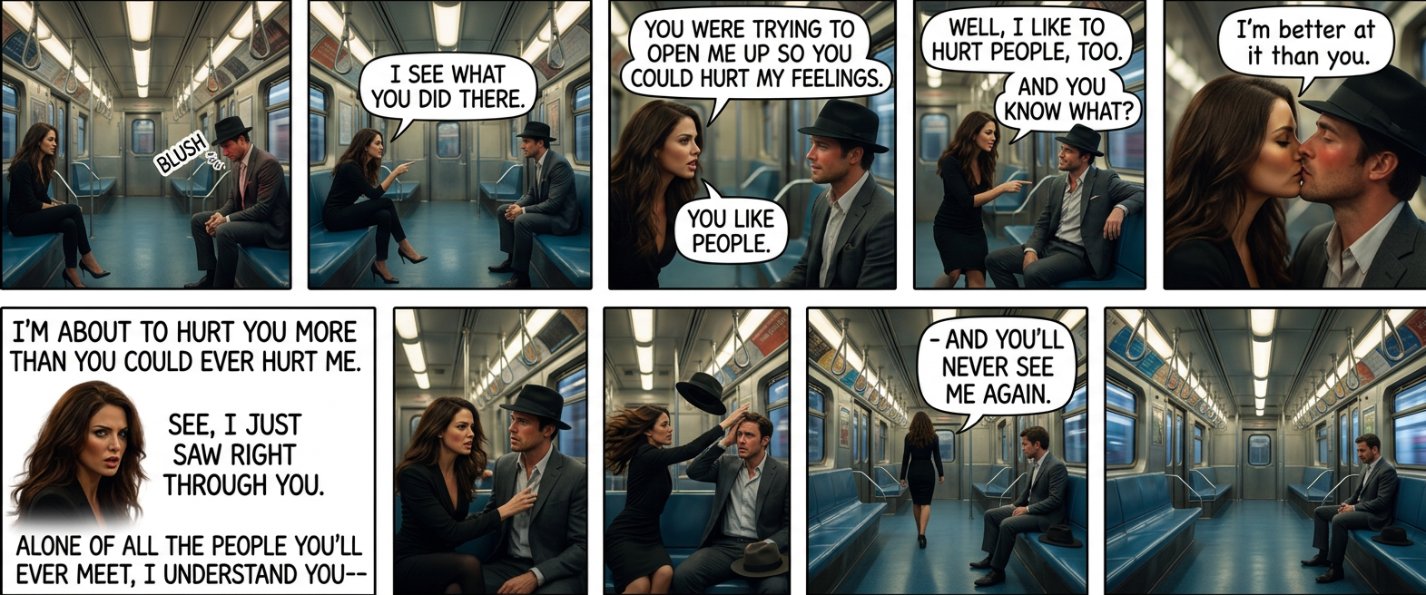 That's my hat!  You took my hat!