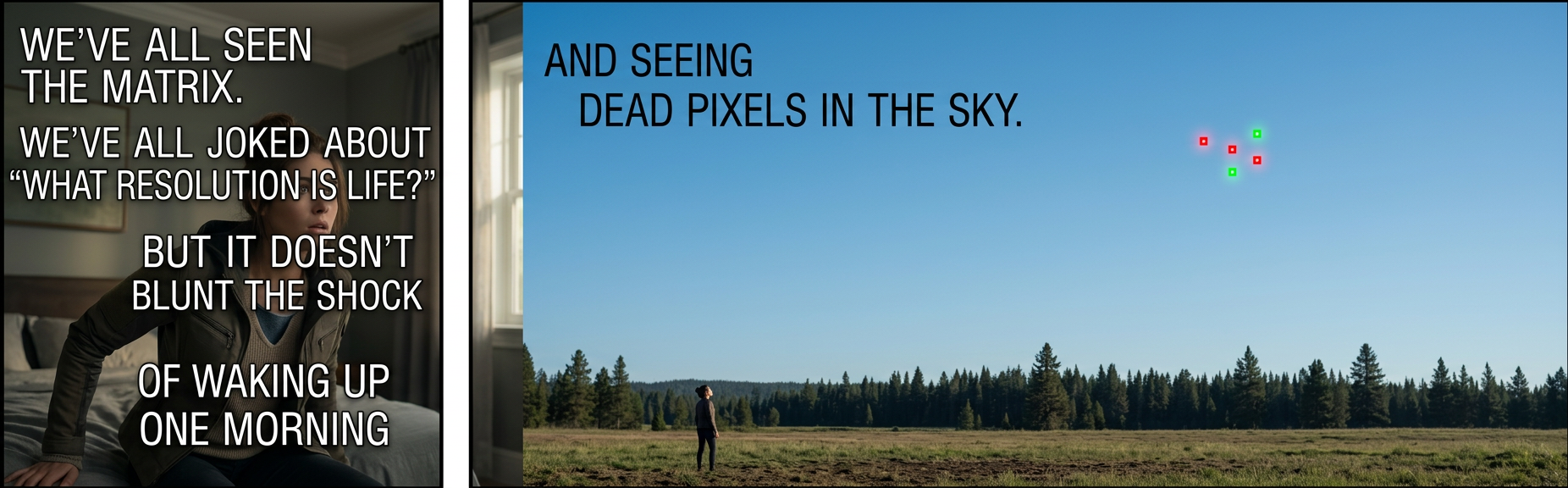 I'd press on them to try to unstick them, but I can't reach.  Can we try cycling day and night really fast?