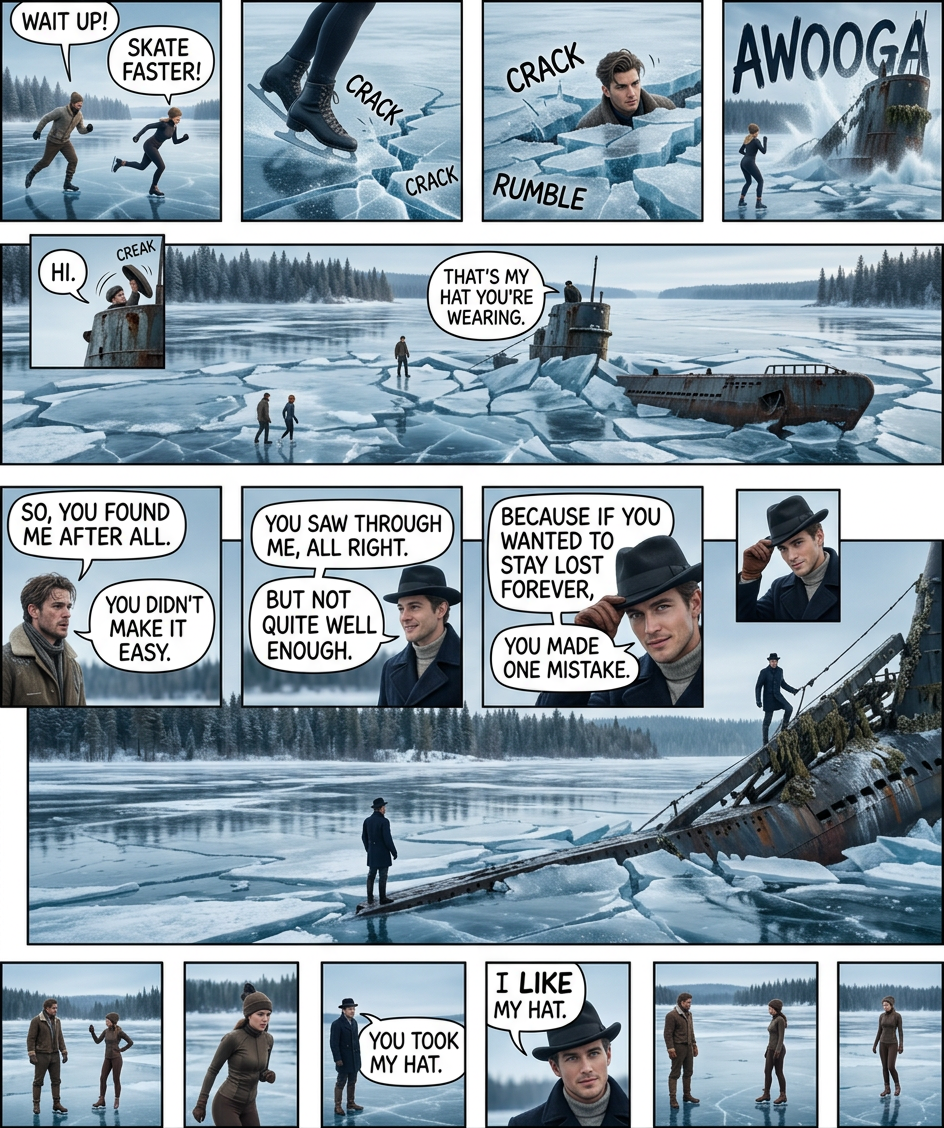 Oh, and, uh, if the Russian government asks, that submarine was always there.