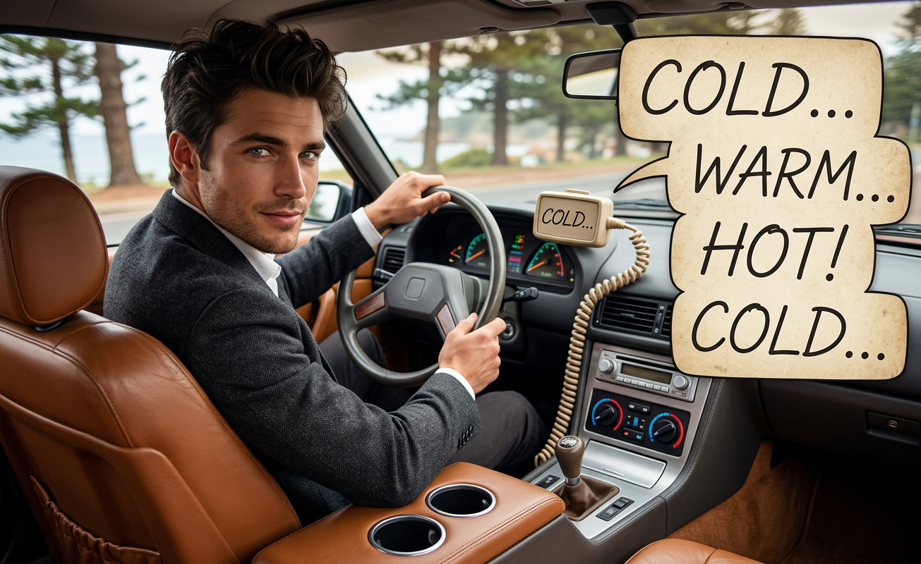 In lieu of mapping software, I once wrote a Perl program which, given a USB GPS receiver and a destination, printed 'LEFT' 'RIGHT' OR 'STRAIGHT' based on my heading.